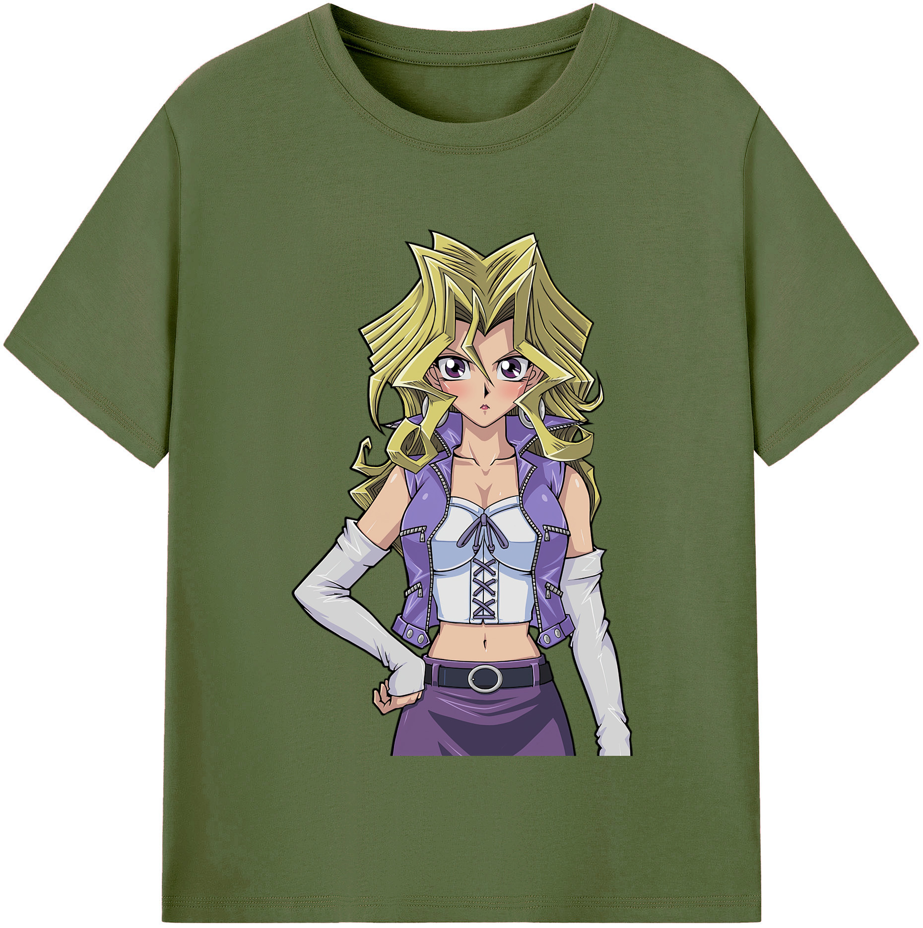 （画像用） 遊☆戯☆王 Yu-Gi-Oh! 綿100％半袖Tシャツ（フロントプリント）